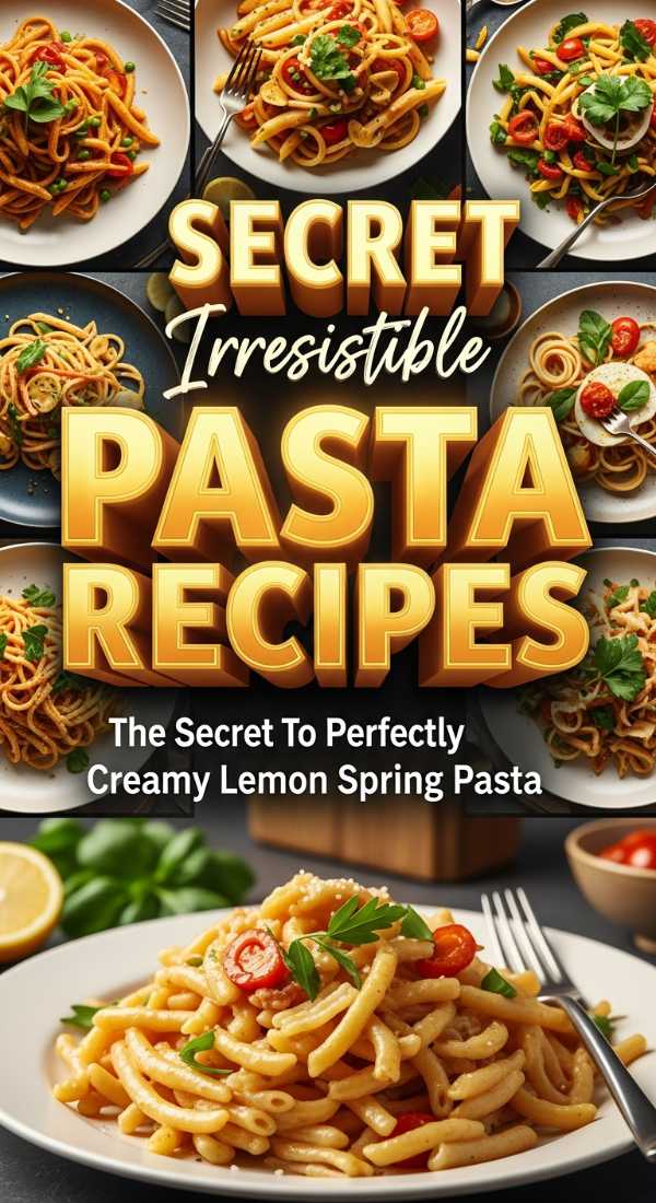 The Secret To Perfectly Creamy Lemon Spring Pasta 69e5cd940c3bc