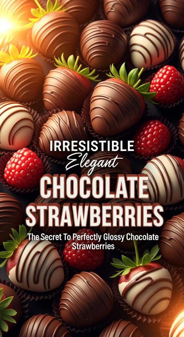 The Secret To Perfectly Glossy Chocolate Covered Strawberries 69e86442c3f8d