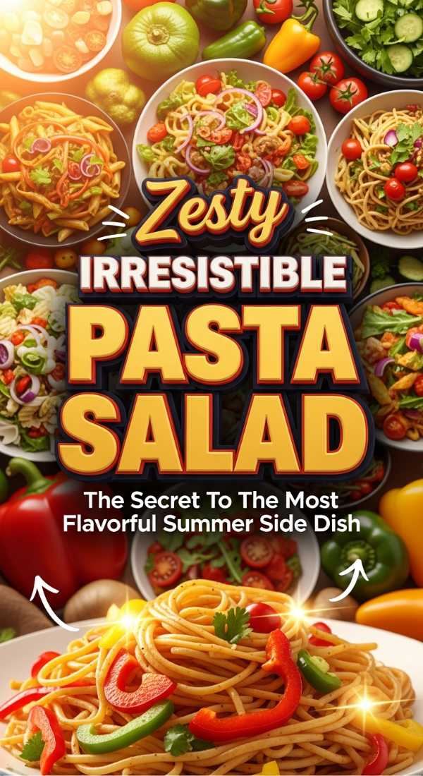 The Secret To Perfectly Zesty Summer Pasta Salad 69ef028bb3ed5