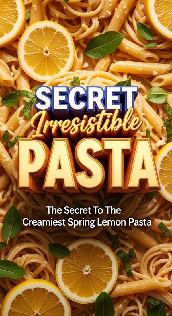 The Secret To The Creamiest Spring Lemon Pasta Ever 69e9bc8d042d8