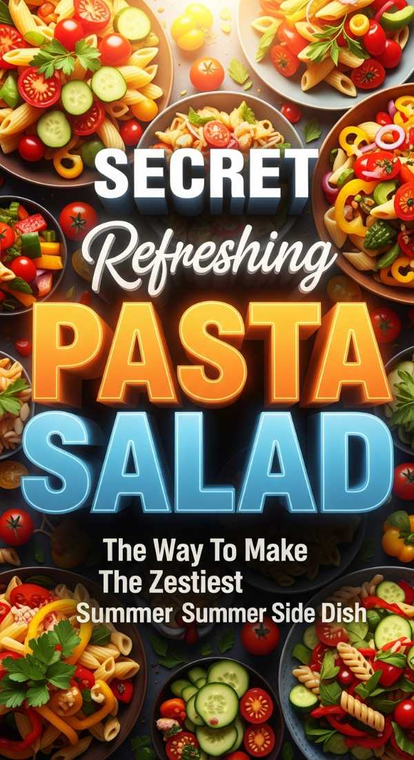 The Secret To Zesty Summer Pasta Salad 69f20103bcadd