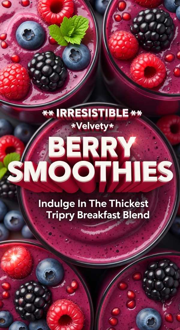 The Thickest Triple Berry Breakfast Blend 69e363c8b5eec