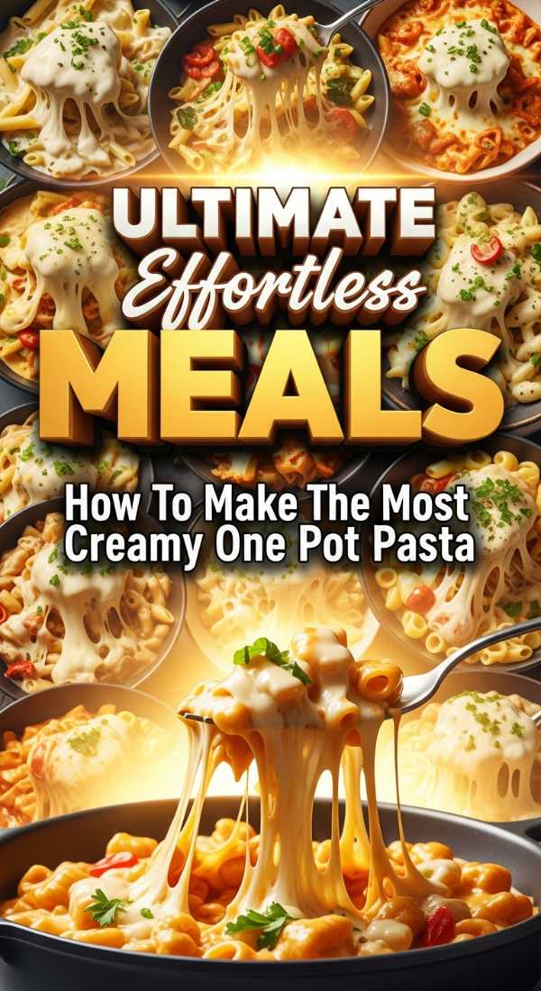 The Ultimate Creamy One Pot Pasta Recipe 69e707cccdad2