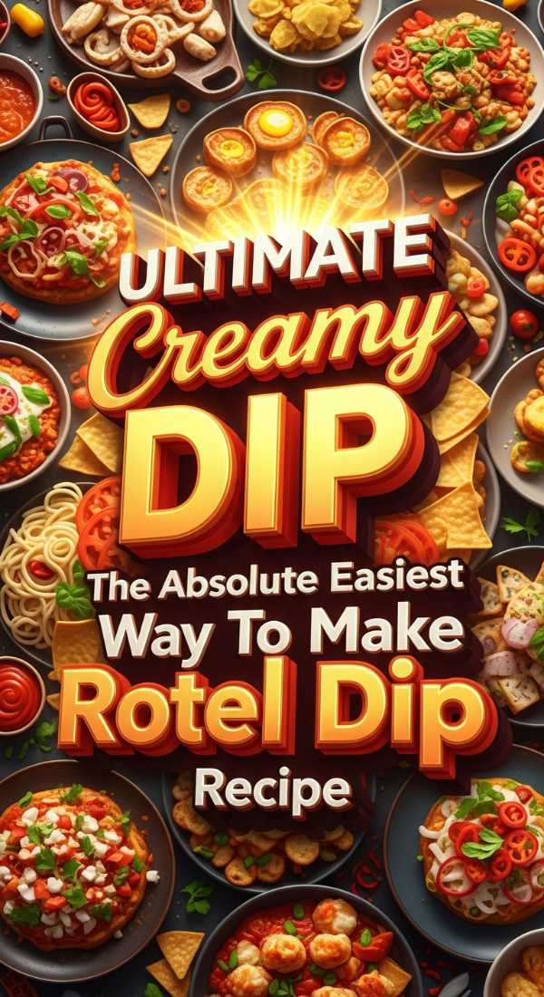 The Ultimate Creamy Rotel Dip Recipe Guide 69edba27a86d7