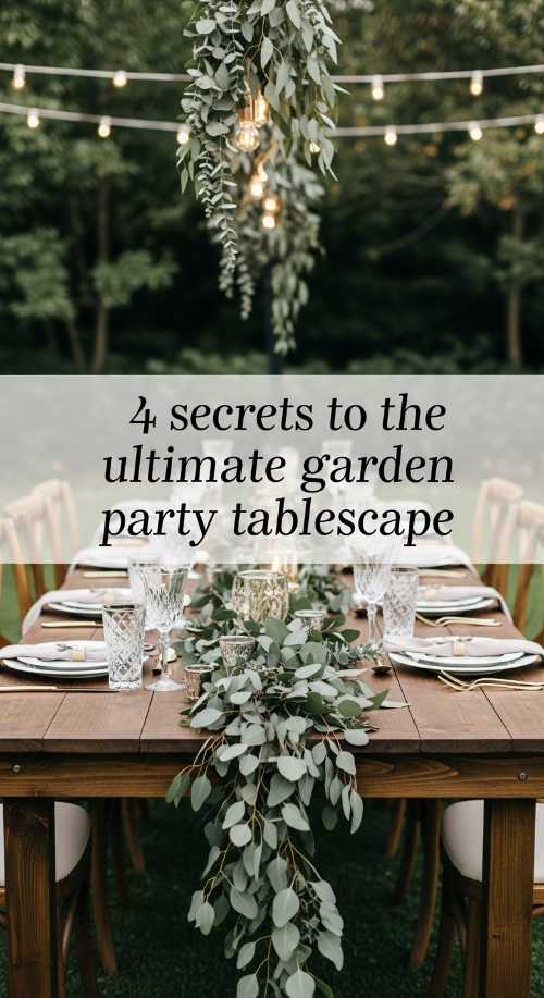 The Ultimate Garden Party Tablescape