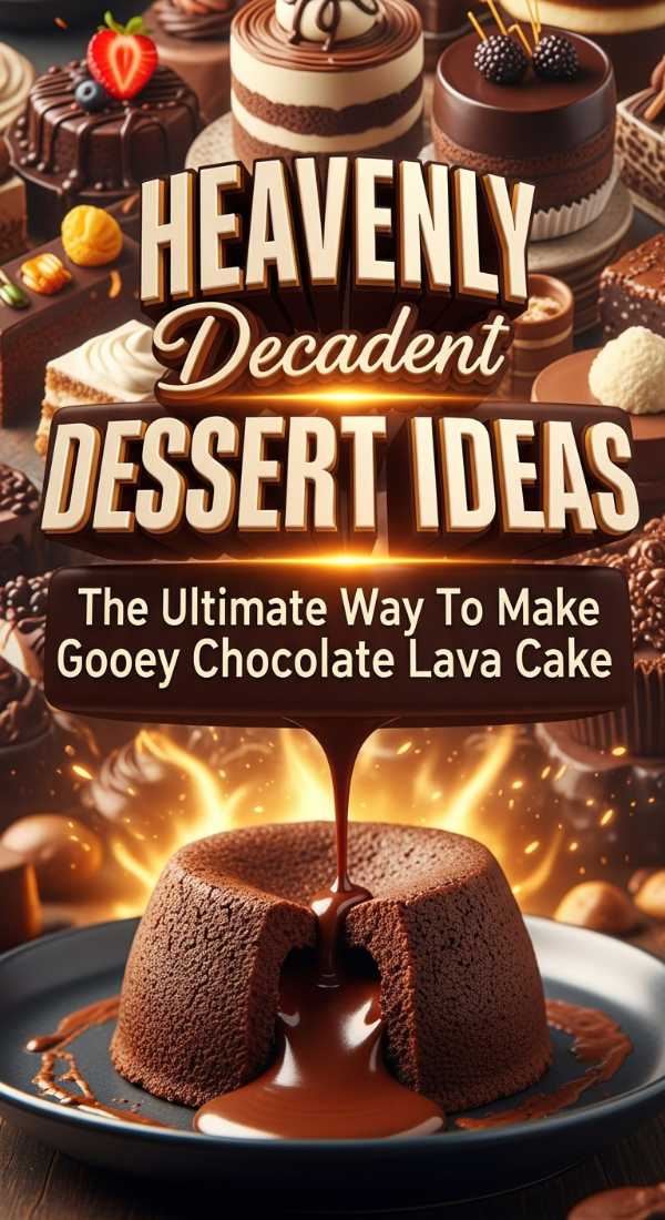 The Ultimate Gooey Chocolate Lava Cake Recipe 69f20ab0eb0c9