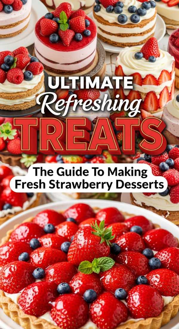The Ultimate Guide To Fresh Strawberry Desserts 69ee4212a4948