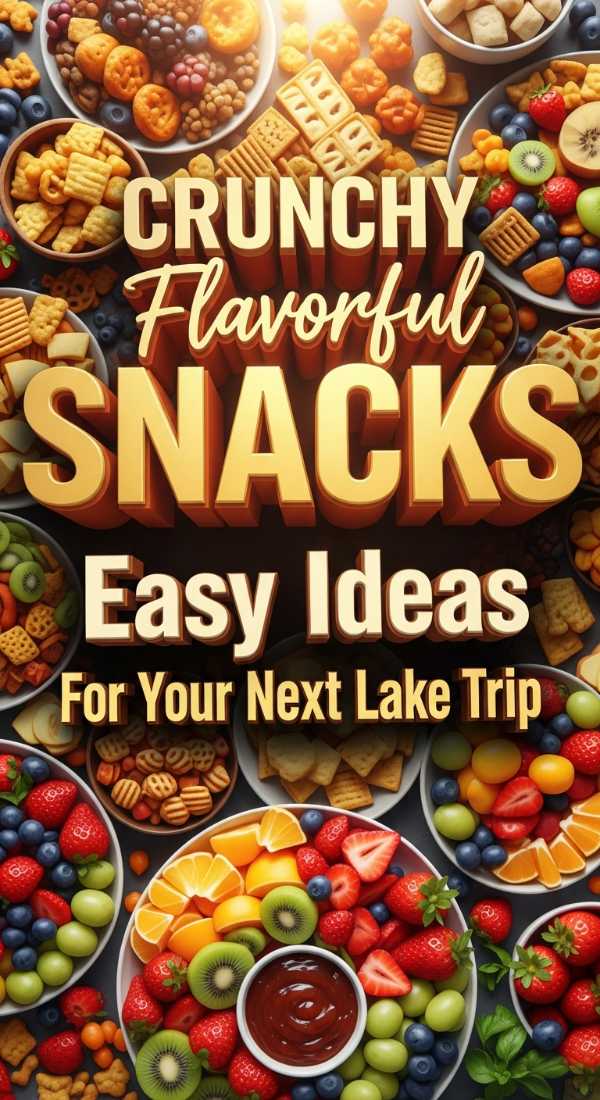 The Ultimate Lake Day Snacks Ideas For Summer Fun 69ef012f99606