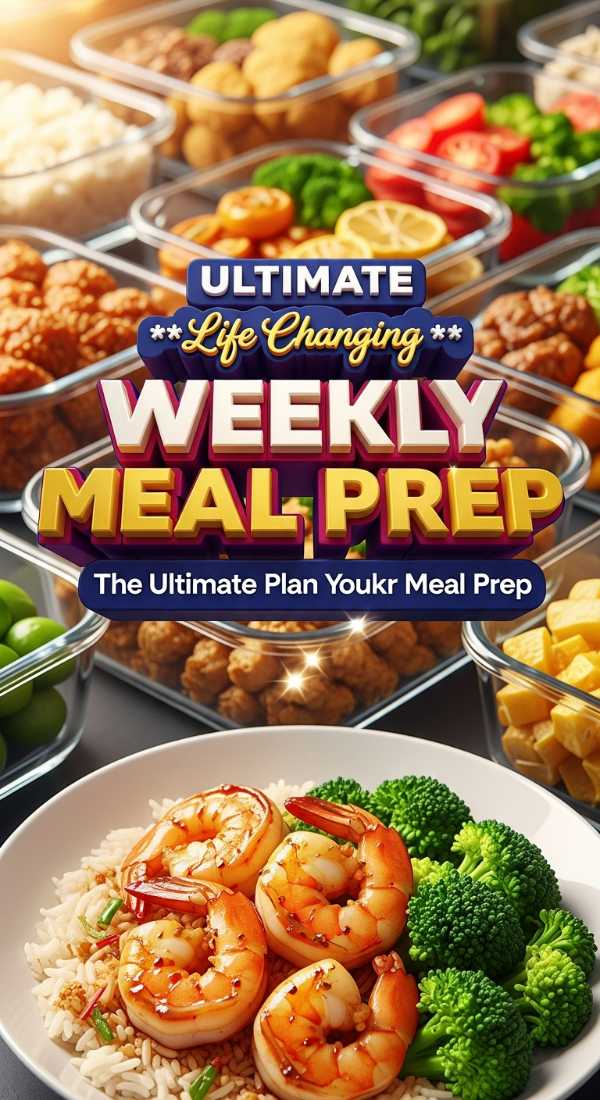The Ultimate Plan For Your Weekly Meal Prep 69f05e8425095