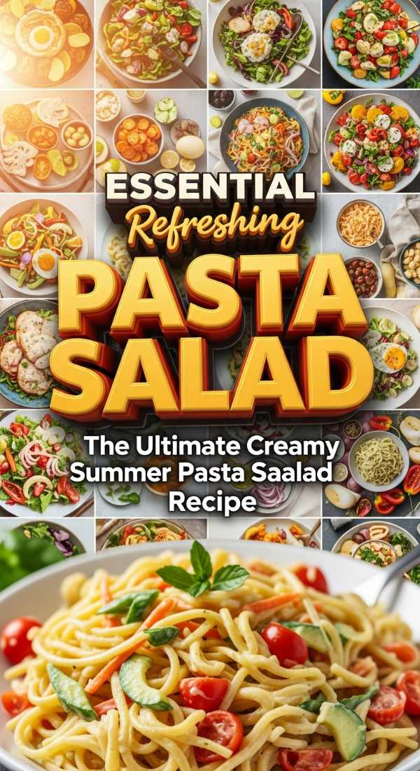 The Ultimate Refreshing Summer Pasta Salad Recipe 69ec8d622c3a8
