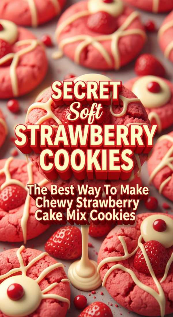 The Ultimate Secret To Chewy Strawberry Cake Mix Cookies 69eca8ccf2c59