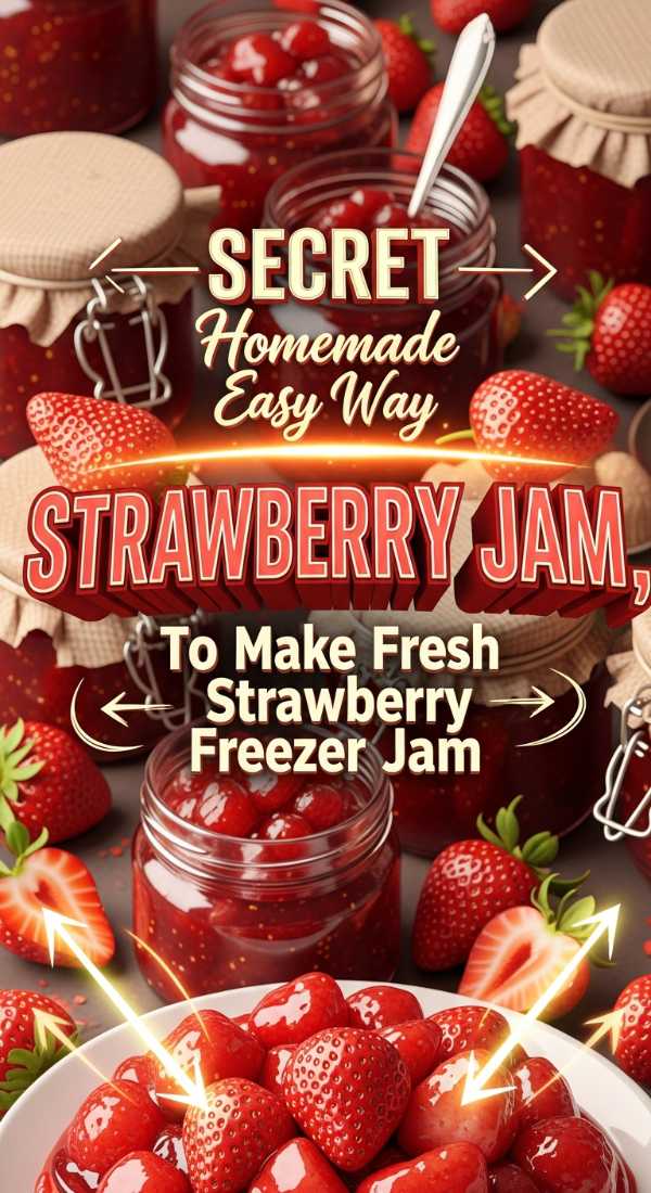 The Ultimate Secret To Fresh Strawberry Freezer Jam 69f20c3b335e3