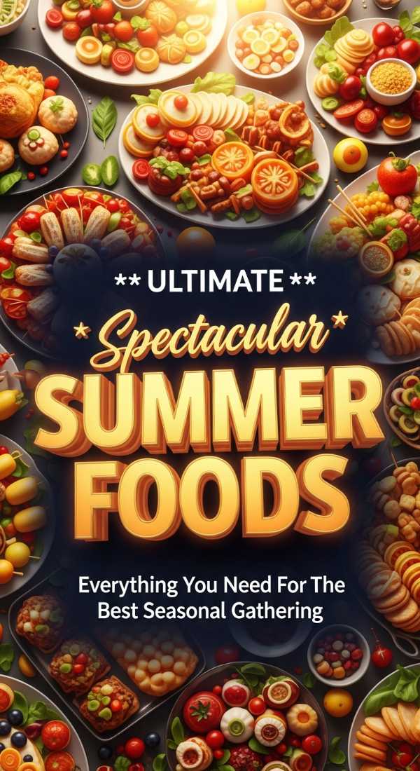 The Ultimate Spectacular Summer Gathering Menu 69de7c2a4f257