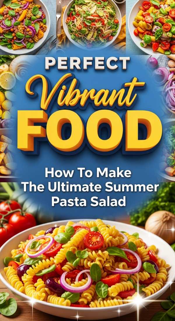 The Ultimate Summer Pasta Salad Guide 69de7d6e91500