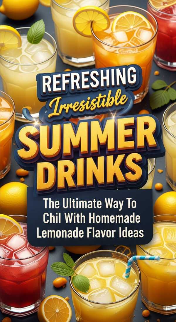 The Ultimate Way To Chill With Homemade Lemonade Flavor Ideas 69ef0287de7aa