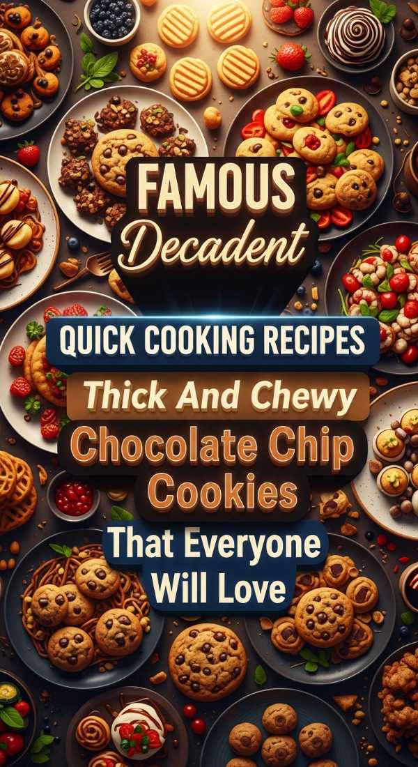 Thick And Chewy Chocolate Chip Cookies That Everyone Will Love 69ec9851a18e5