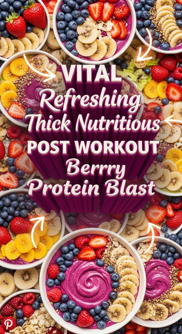 Thick Nutritious Berry Protein Blast Post Workout 69e35f9f11791