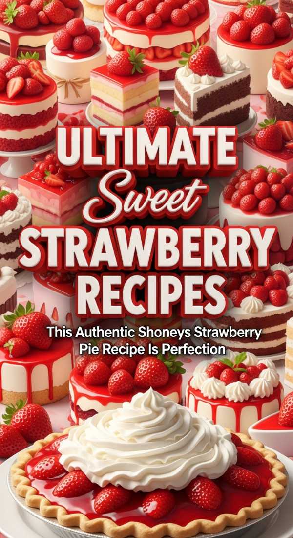 This Authentic Shoneys Strawberry Pie Recipe Is Perfection 69eb22f90cd9d