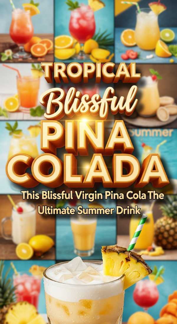 This Blissful Virgin Pina Colada Is The Ultimate Summer Drink 69e9bca06a25d