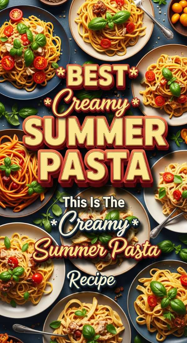 This Is The Best Creamy Summer Pasta Recipe 69e707d961704