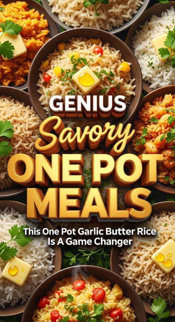 This One Pot Garlic Butter Rice Is A Game Changer 69e362b958b5b