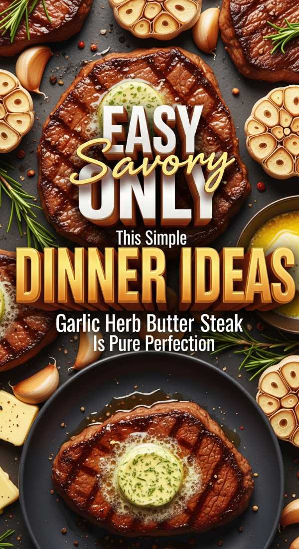This Simple Garlic Herb Butter Steak Is Pure Perfection 69e707e0660f5