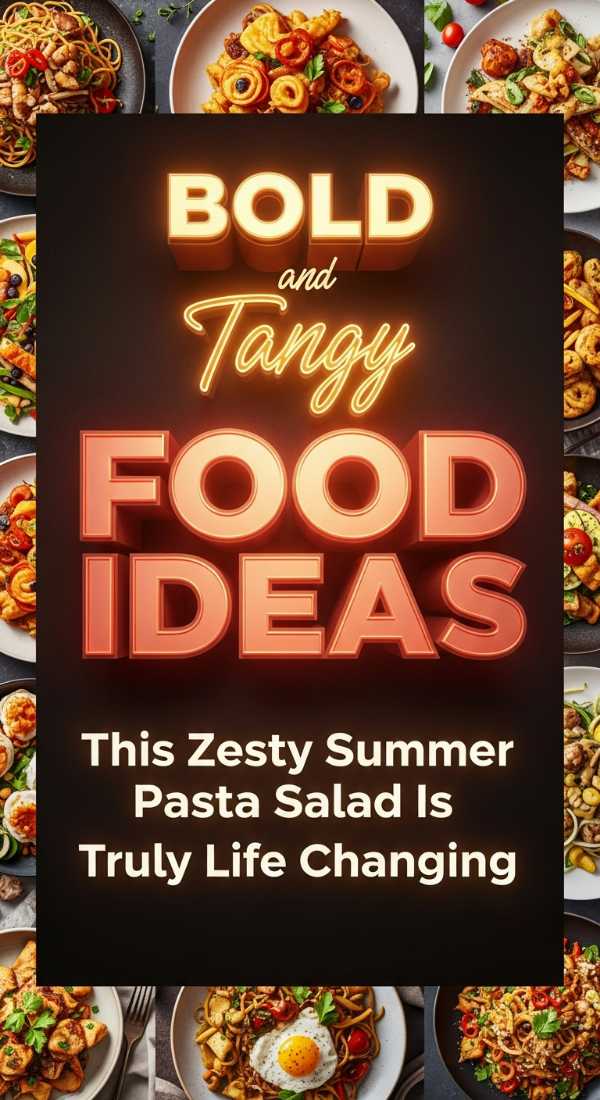 This Zesty Summer Pasta Salad Is Truly Life Changing 69e9bba83d9d3