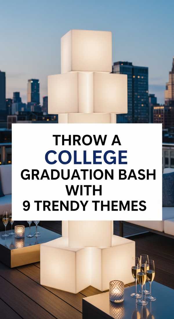 Throw A College Graduation Bash With 9 Trendy Themes 69e60f530db7a
