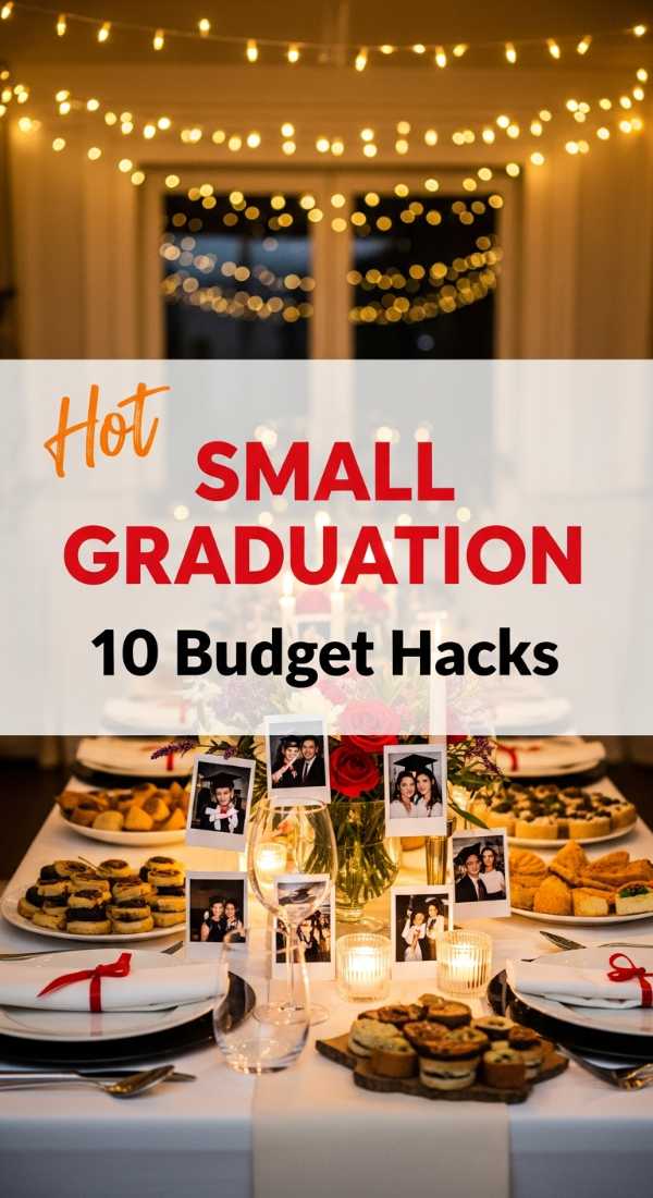 Throw A Small Graduation Party With 10 Budget Hacks 69efa7b53439c