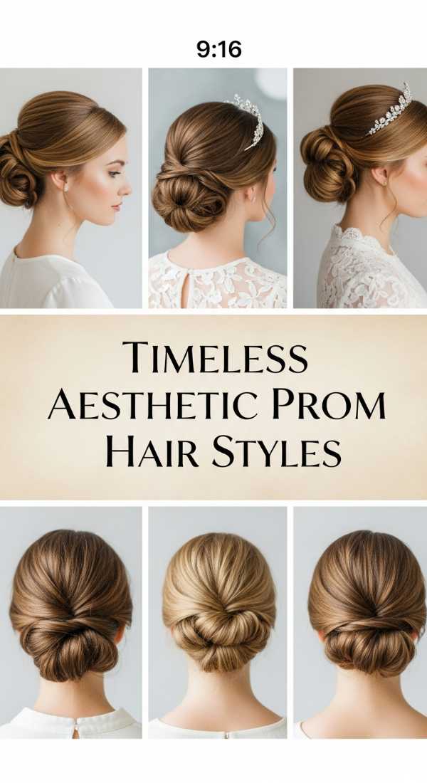 Timeless Aesthetic Prom Hair Styles 69f33d8315071