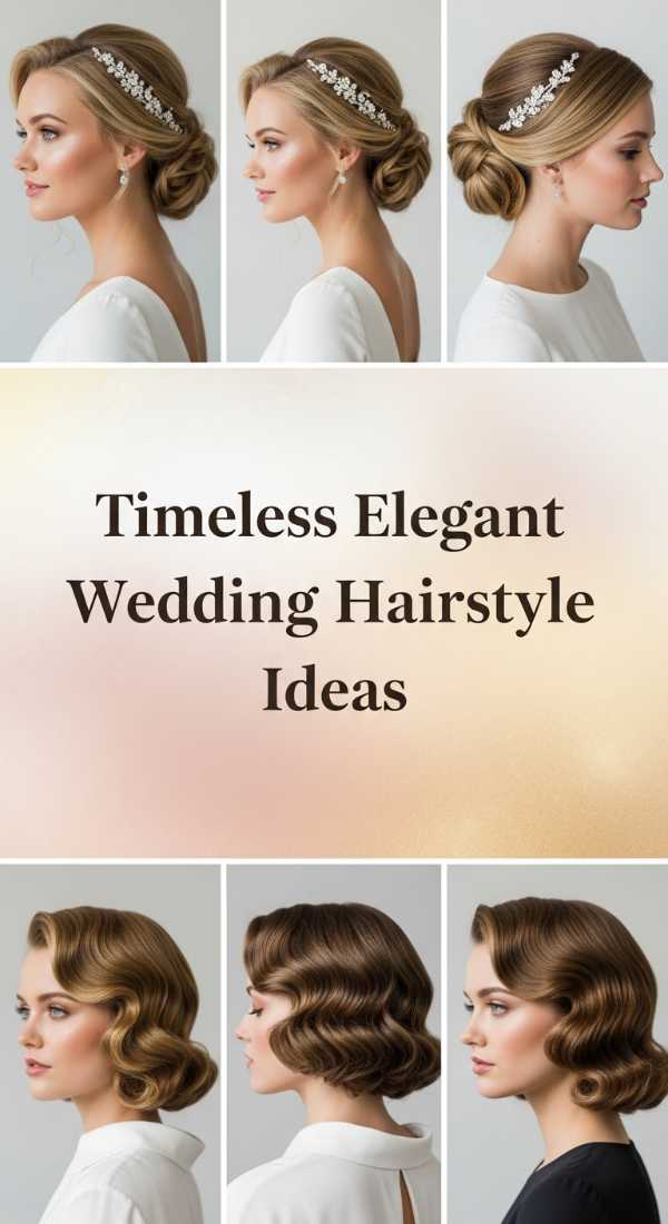 Timeless Elegant Wedding Hairstyle Ideas 69e4f67169f24