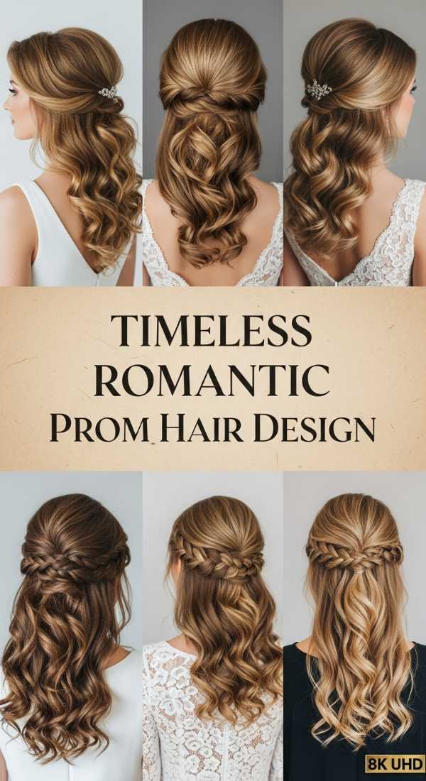 Timeless Romantic Prom Hair Design 69f0e30707430