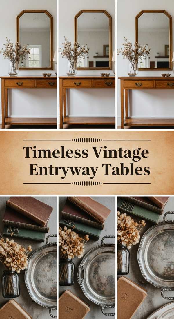 Timeless Vintage Entryway Tables 69f0e5ba73174
