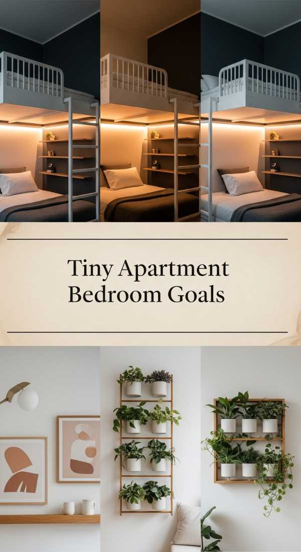 Tiny Apartment Bedroom Goals 69ea60bcb788b