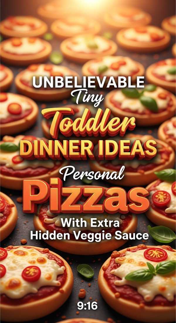 Tiny Personal Pizzas With Veggie Sauce 69e363c5a7154