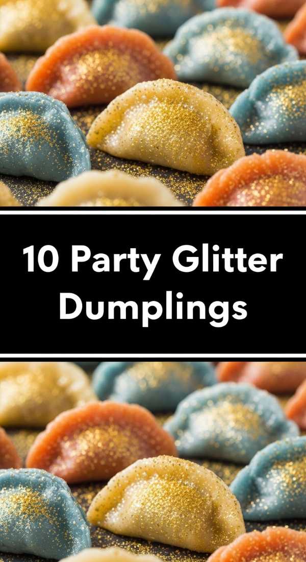 Top 10 Party Glitter Dumplings Easy Appetizers 69f25213d1a49