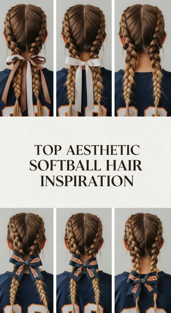 Top Aesthetic Softball Hair Inspiration 69df3fcb38487
