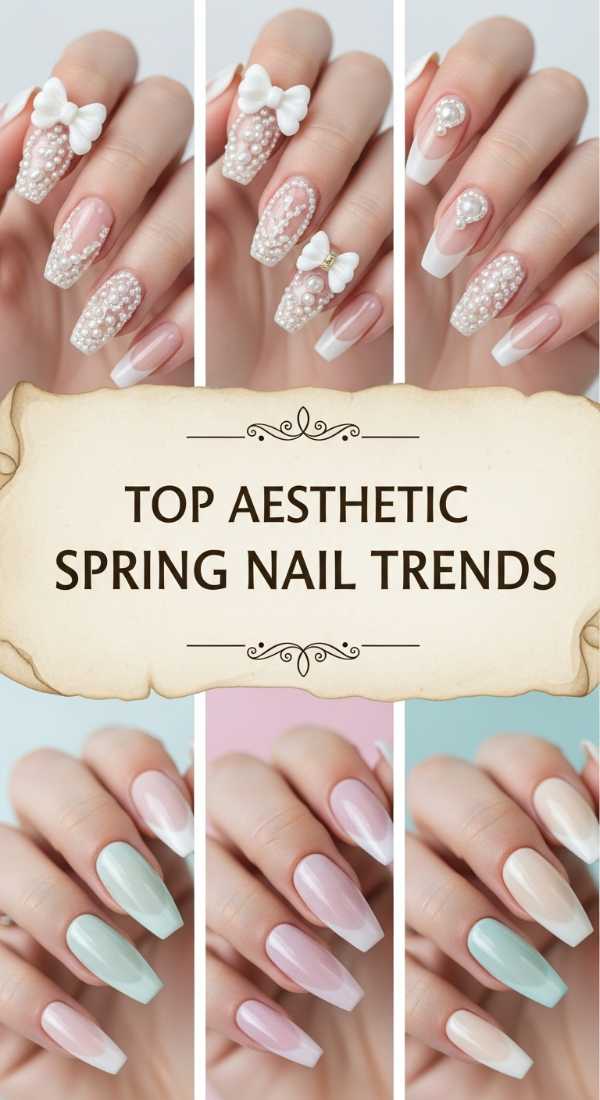 Top Aesthetic Spring Nail Trends