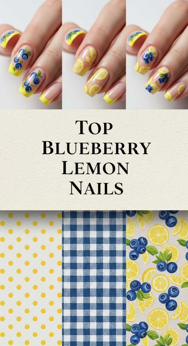Top Blueberry Lemon Nails 69e72cc9a8e38
