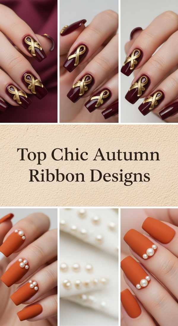 Top Chic Autumn Ribbon Designs 69eb7268f2473