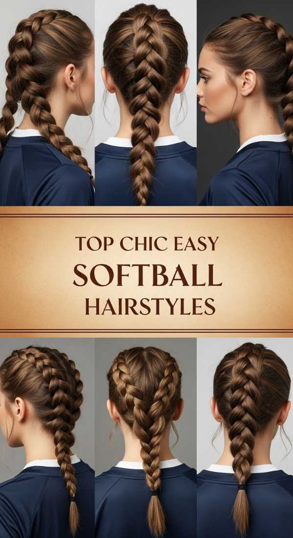 Top Chic Easy Softball Hairstyles 69e5e109becf5