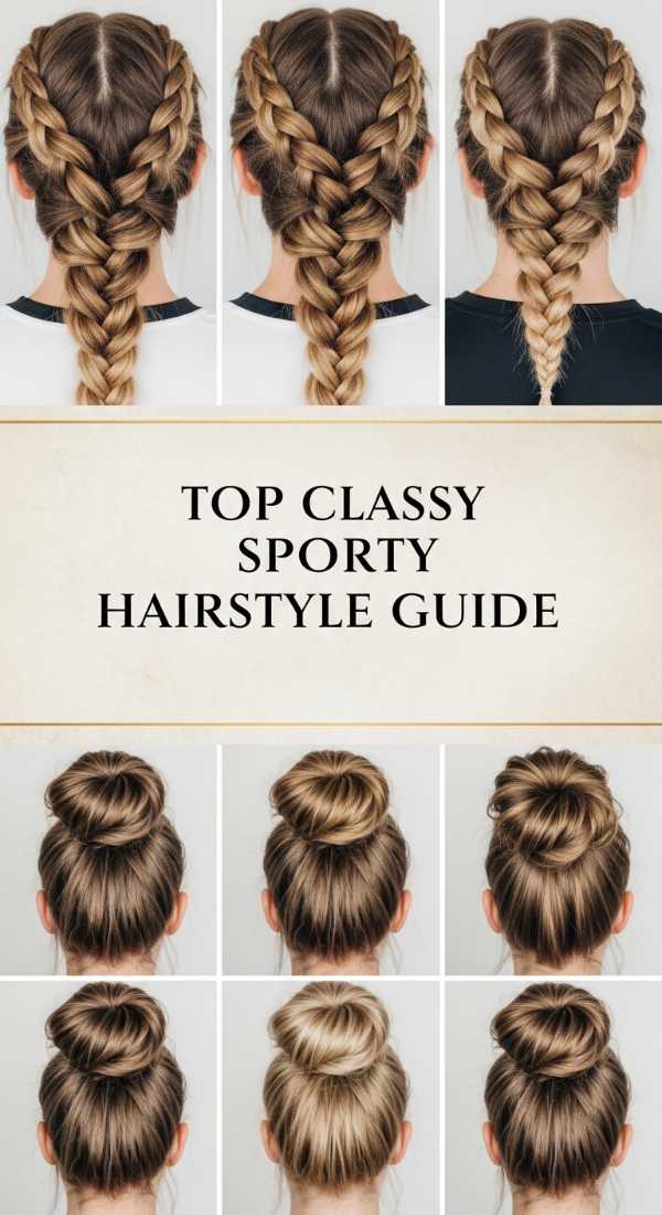 Gym to Glam: The Most Versatile Hairstyles for Busy Women Top Classy Sporty Hairstyle Guide 69df3fcfabf27