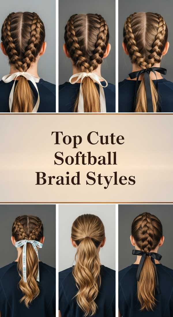 Top Cute Softball Braid Styles 69ee51ab2179d