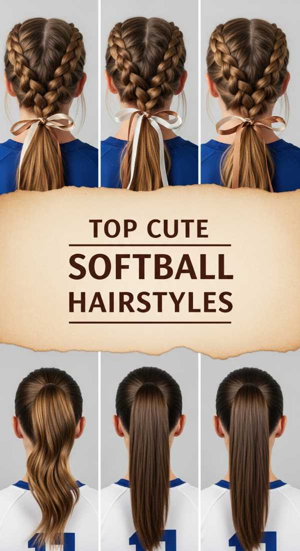 Top Cute Softball Hairstyles 69e742dd307f8
