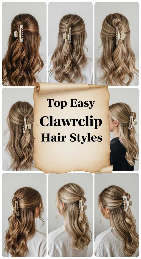 Top Easy Clawclip Hair Styles 69ee5307d7faf