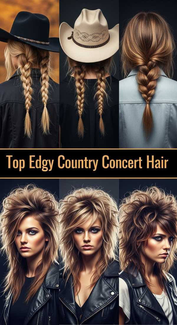 Top Edgy Country Concert Hair 69f261cf25b0b
