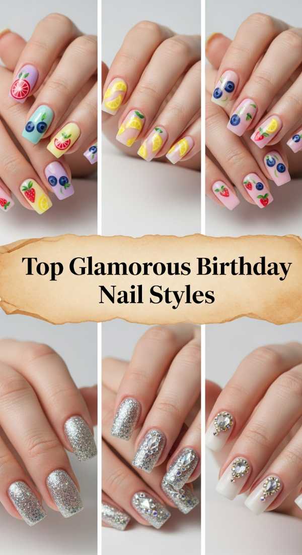 Top Glamorous Birthday Nail Styles 69e4e49b1b904