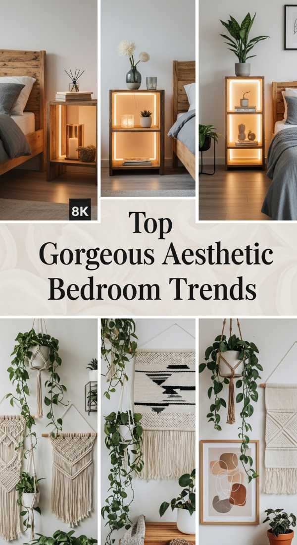 Transform Your Space: The Ultimate Guide to a Cozy Bedroom Sanctuary Top Gorgeous Aesthetic Bedroom Trends 69df467bd3e40