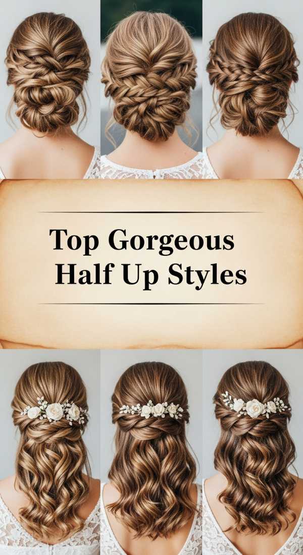 Top Gorgeous Half Up Styles 69f0e30bbda50