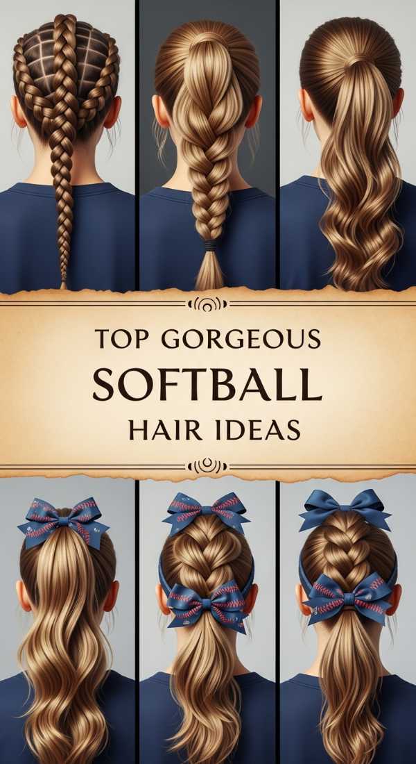 Top Gorgeous Softball Hair Ideas 69e742ca08752